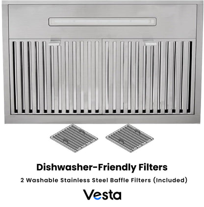 Vesta Chicago 24" Silver