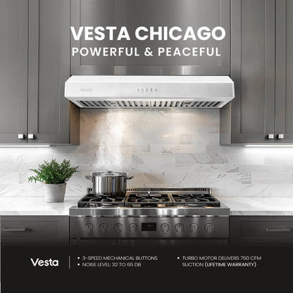 Vesta Chicago 30" White