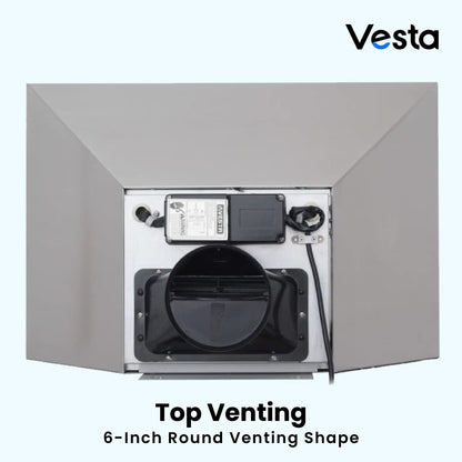 Vesta London 36" Silver