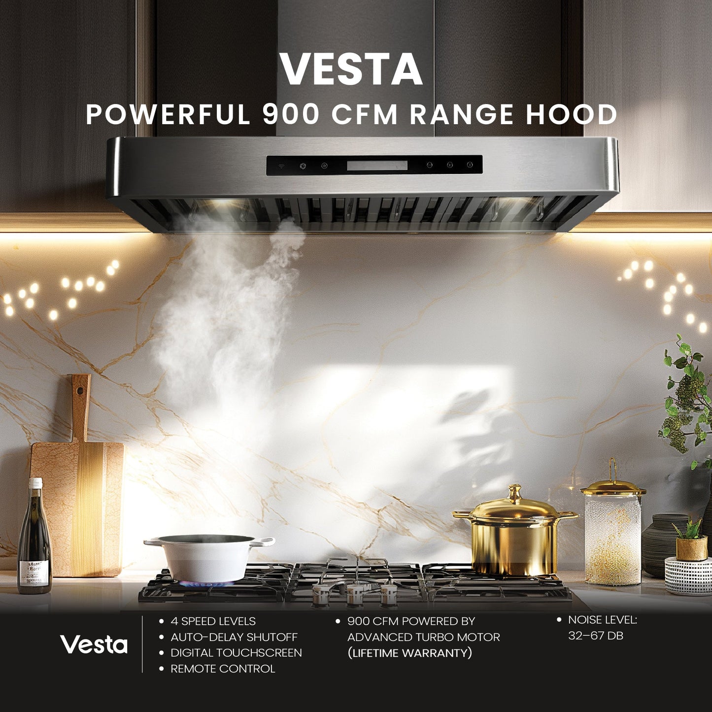 Vesta Paris 30" Silver