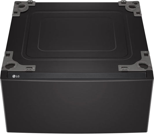 LG 27 Inch Laundry Pedestal, Black Steel