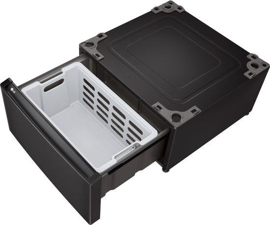 LG 27 Inch Laundry Pedestal, Black Steel