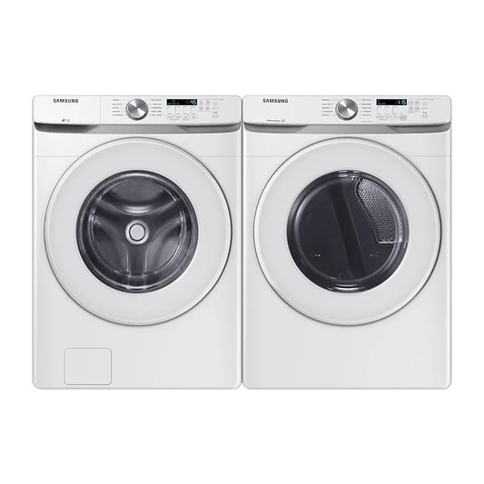 Samsung Set Front Load Washer & Dryer 27 Inch (Washer 5.2 cu ft, Dryer 7.5 cu ft)