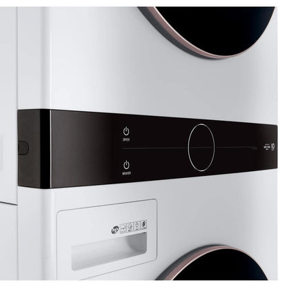 LG WashTower Single Unit Front Load with Centre Control, 5.2 cu ft Washer / 7.4 cu ft Dryer