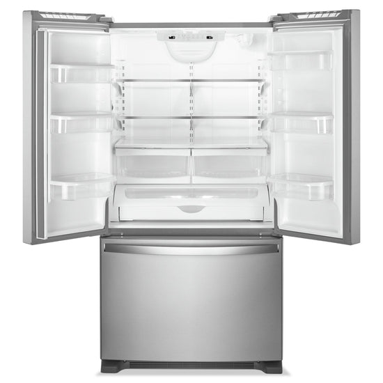 Whirlpool 33 Inch French Door Refrigerator, 22.1 cu. ft., Fingerprint Resistant Stainless Steel
