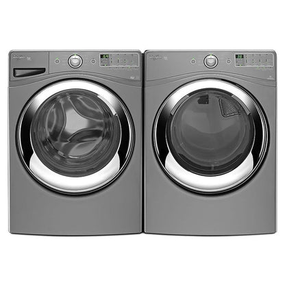 Whirlpool Dryer, 27 inch Width, 7.4 cu. ft. Capacity, 4 Temperature Settings, Stackable, Chrome Shadow colour