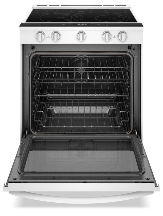Whirlpool 30 Inch Slide-In Electric Range, White