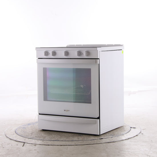 Whirlpool 30 Inch Slide-In Electric Range, White