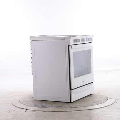 Whirlpool 30 Inch Slide-In Electric Range, White