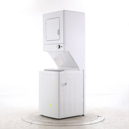 Whirlpool Stacked Washer & Electric Dryer, White