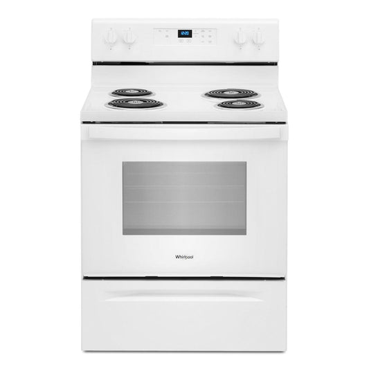 Whirlpool 30 Inch Freestanding Electric Range, White