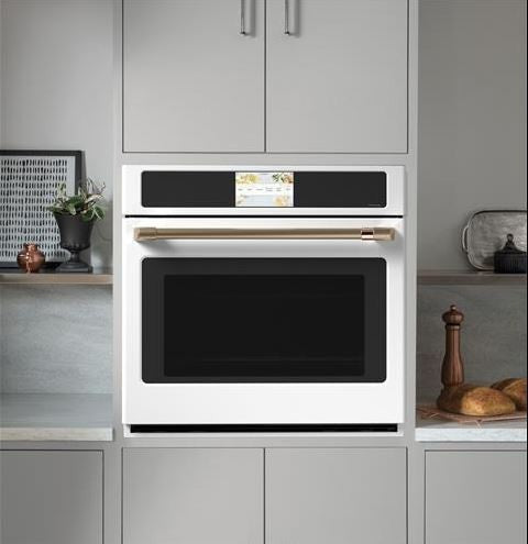 Cafe 30" Single Convection Smart Electric Wall Oven - CTS90DP4NW2