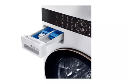 LG WashTower Single Unit Front Load with Centre Control, 5.2 cu ft Washer / 7.4 cu ft Dryer