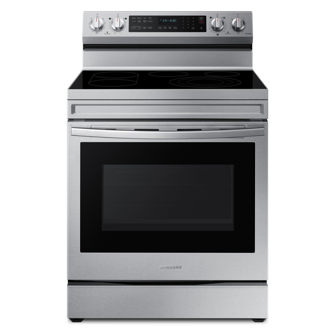 Samsung 30 Inch Freestanding Electric Range with Convection & Air Fry