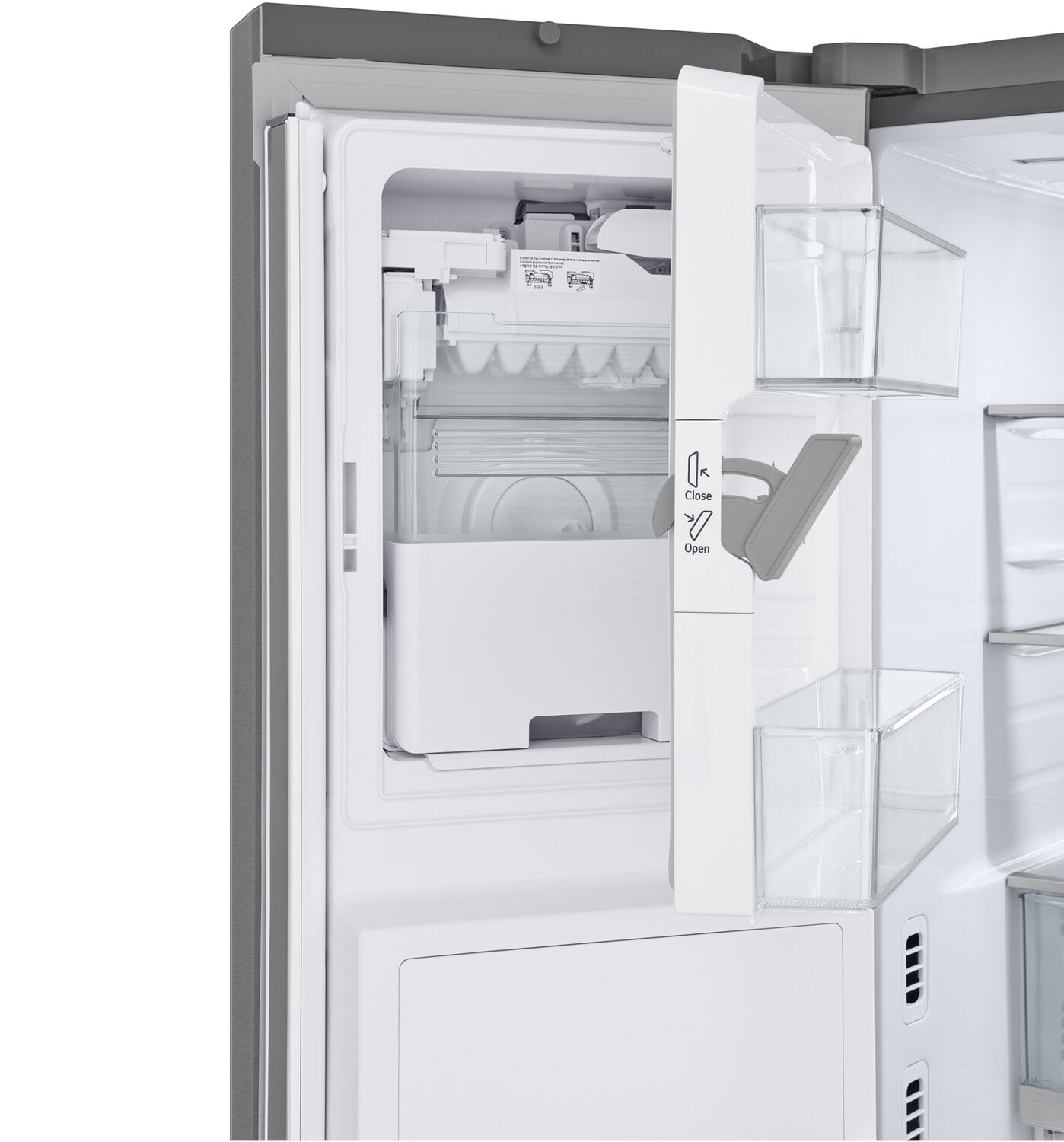 LG 36-inch 26 cu. ft. Stainless Steel Counter Depth Max French Door Refrigerator - LRYXC2606S